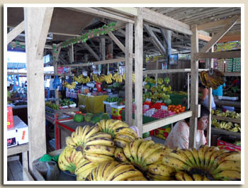 bananes au marché